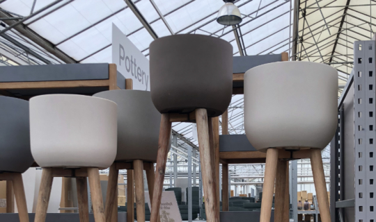 Plantenpotten hoog
