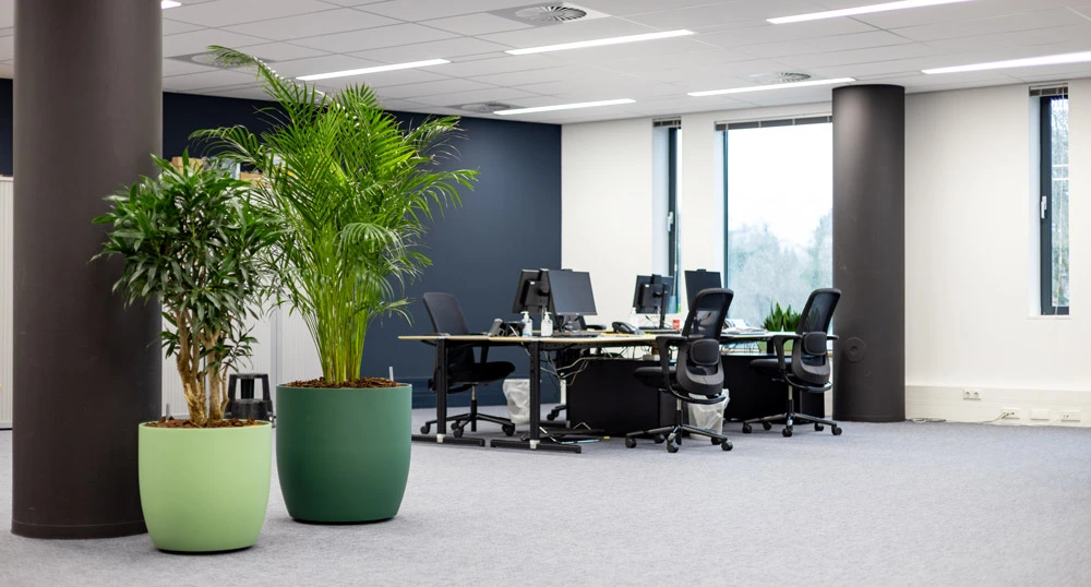 Een groene boost voor een modern kantoor: Roularta Media Group