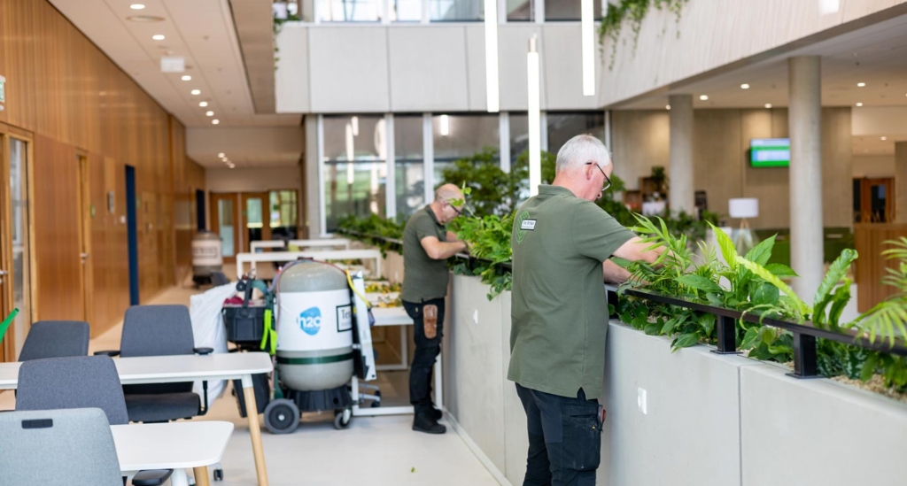 Onderhoud uitgevoerd door collega's