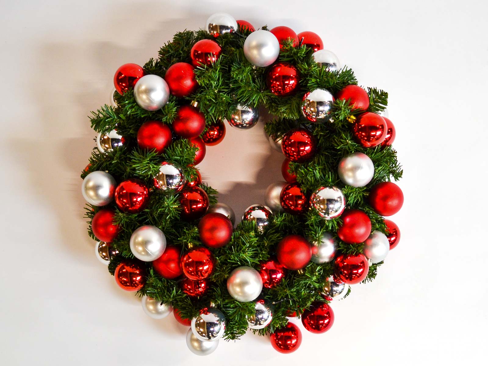 Gedecoreerde Kerstkrans Classic | Kerstversiering | Kerst Huur