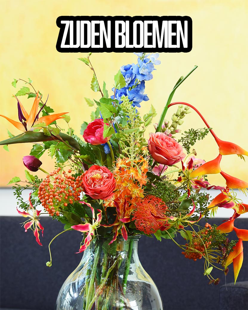 Kunstzijde bloemen abonnement