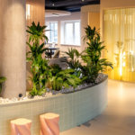 Interieurbeplanting entree kantoor van Nerds & Company