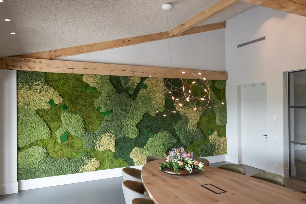 A stylish and serene workspace inspired by nature | NH1816 Verzekeringen