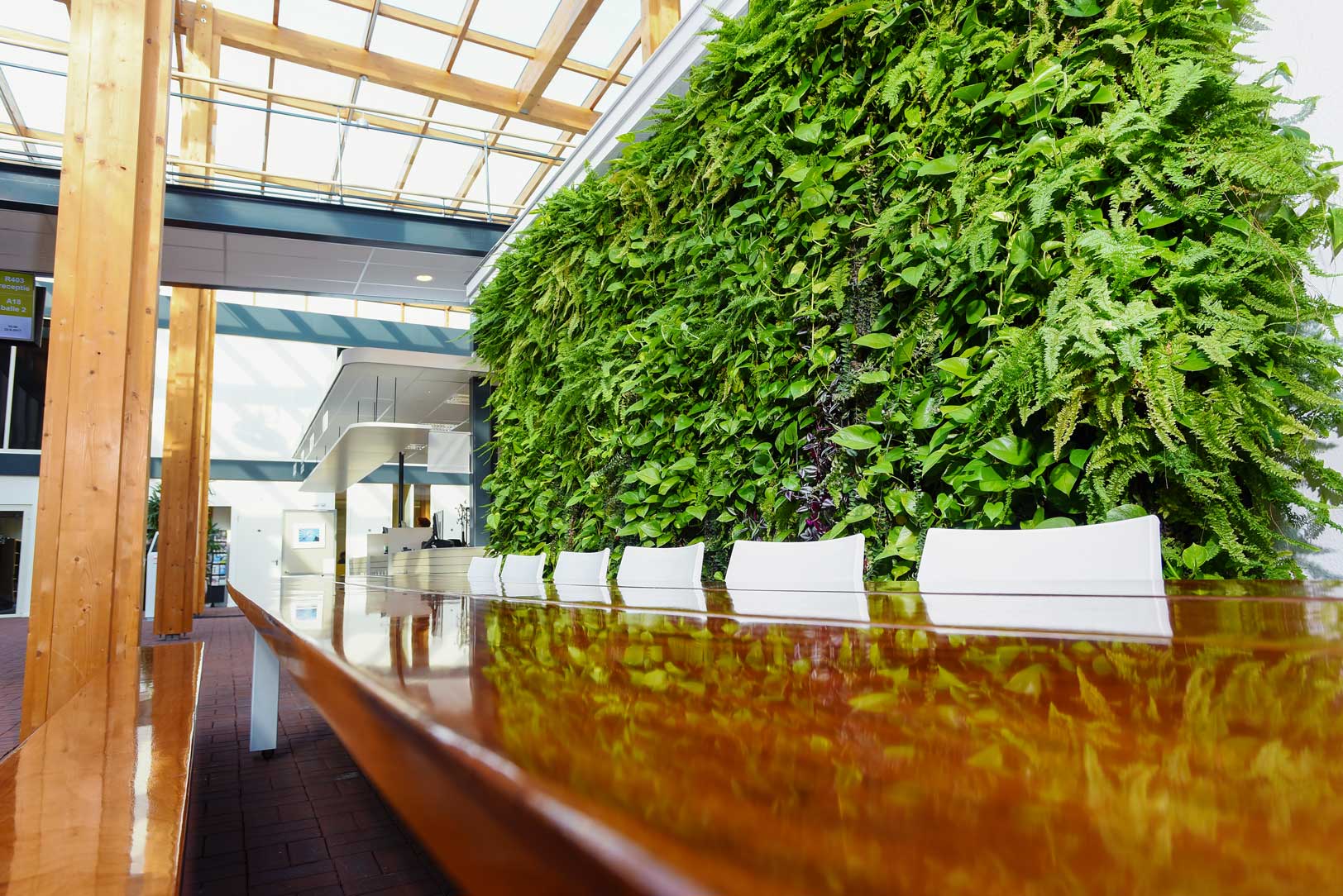 Biophilia plantenwand