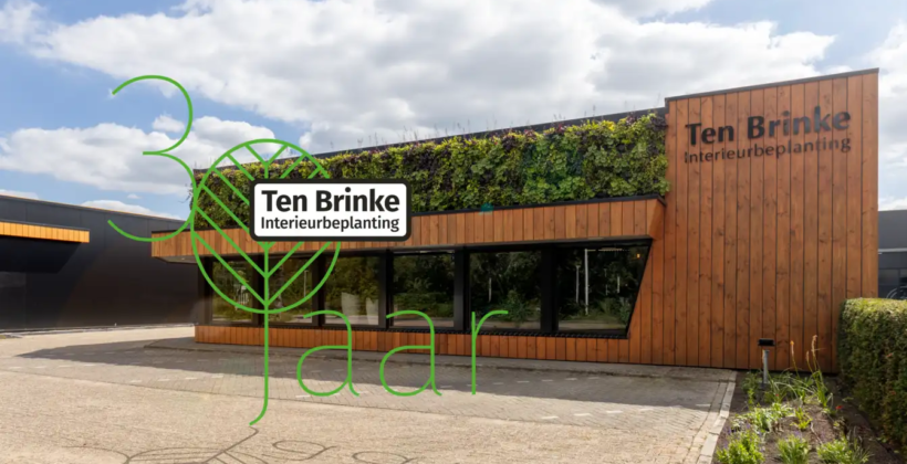 Ten Brinke Interieurbeplanting bestaat 30 jaar