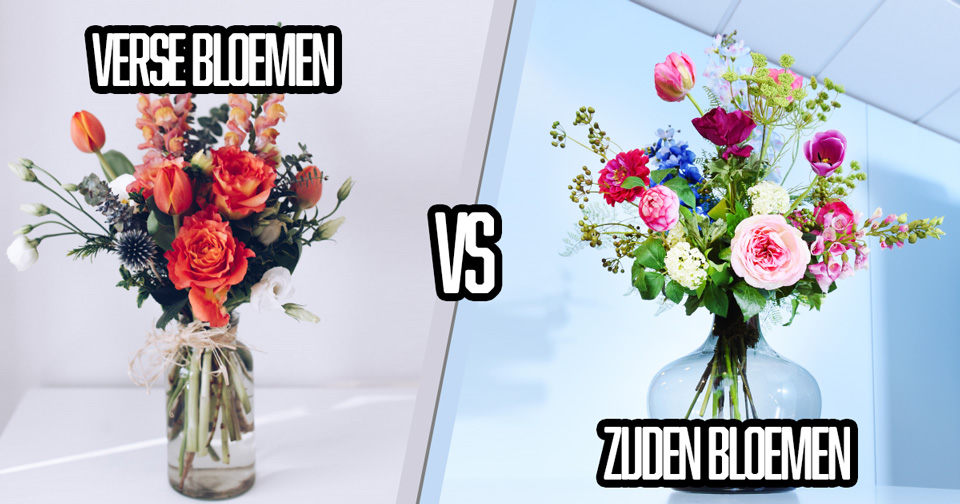 Onwijs Verse bloemen of zijden bloemen abonnement voor de zakelijke markt? IM-46