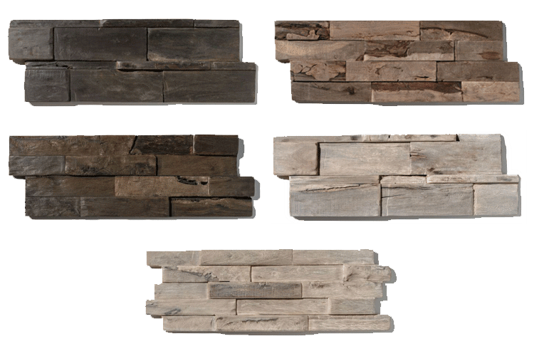 Wandpanelen driftwood