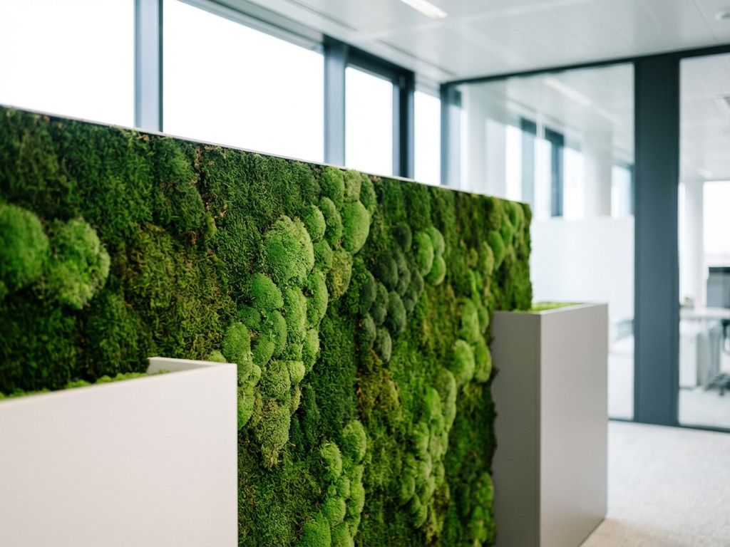 Groene moswand onderhoud nodig?